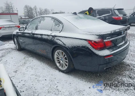 2014 BMW 750I xDrive из США, поврежденный, VIN WBAYB6C56ED225091